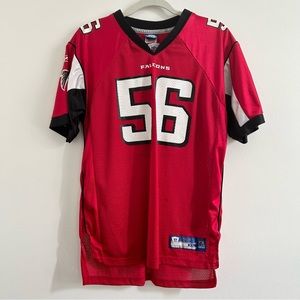 Reebok NFL Youth Falcons Football ‘56 Brooking’ Home Jersey in Red size X-Large
